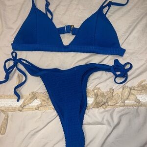 Hollister Blue Bikini Set
